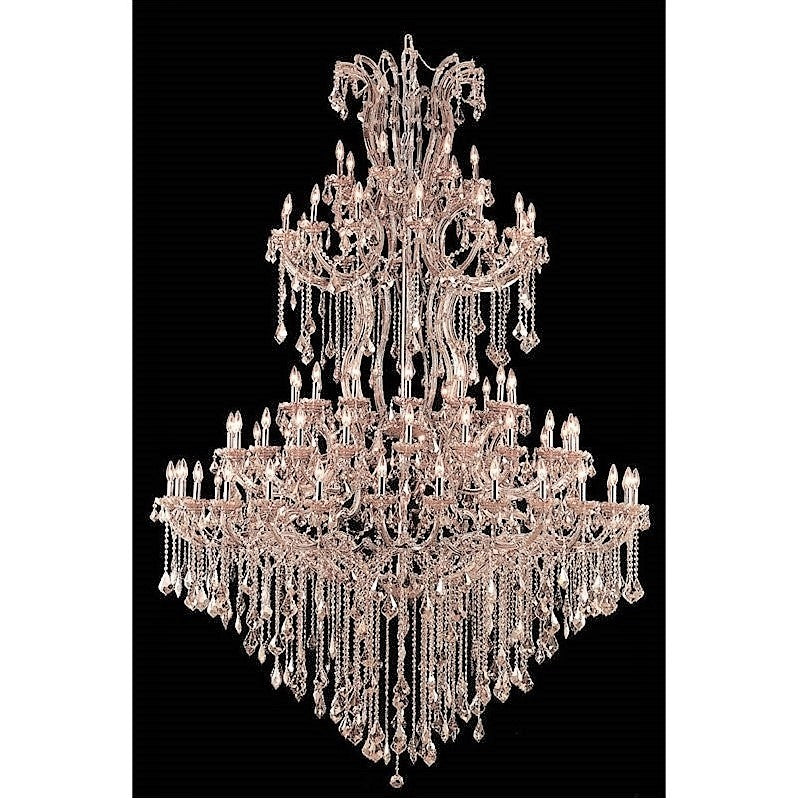 Worldwide Maria Theresa W83069C72-GT Chandelier Light - Polished Chrome