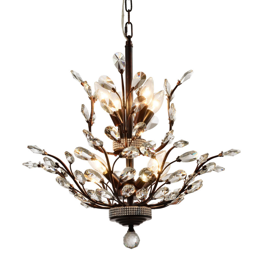 Worldwide Aspen W83152F21 Chandelier Light - Dark Bronze