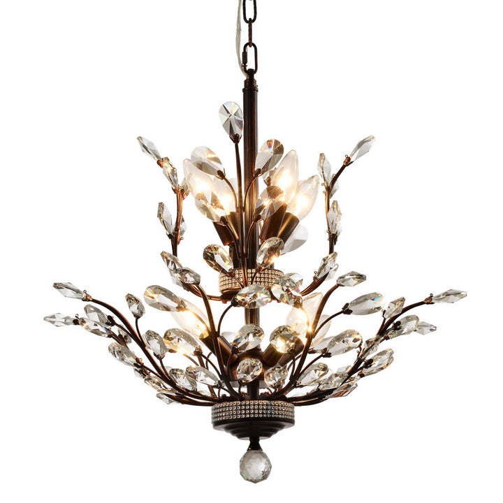 Worldwide Aspen W83152F21 Chandelier Light - Dark Bronze