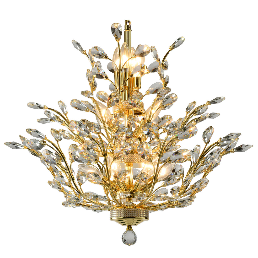Worldwide Aspen W83152G27 Chandelier Light - Polished Gold