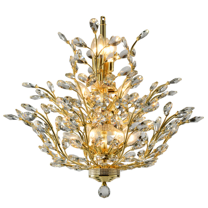Worldwide Aspen W83152G27 Chandelier Light - Polished Gold