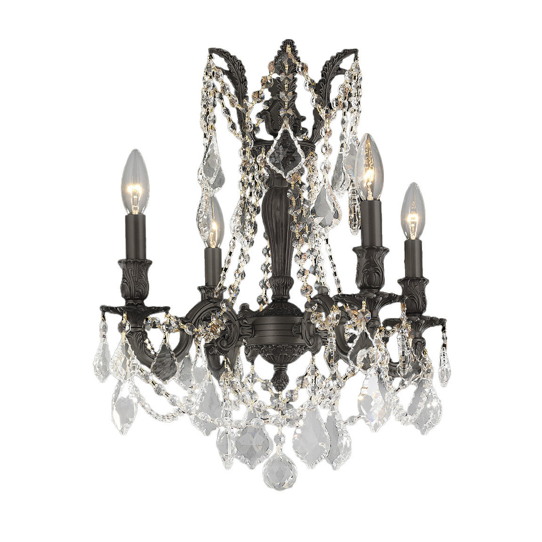 Worldwide Windsor W83303F17-CL Chandelier Light - Dark Bronze