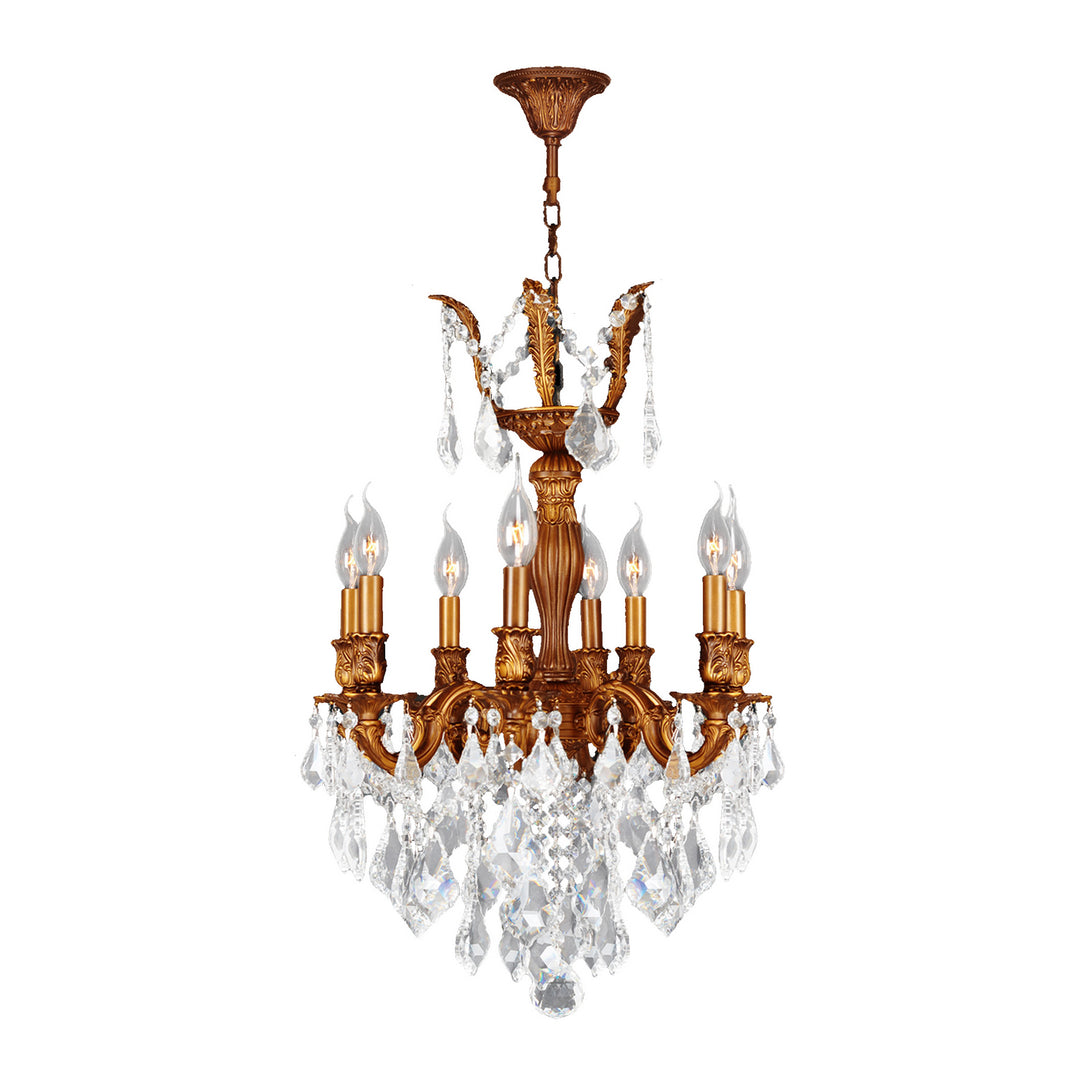 Worldwide Versailles W83334FG19-CL Chandelier Light - French Gold