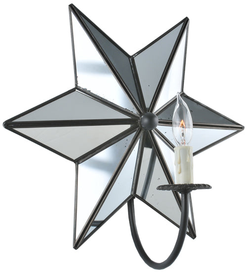 Meyda Tiffany Mirrored Star 99585 Wall Light - Antique