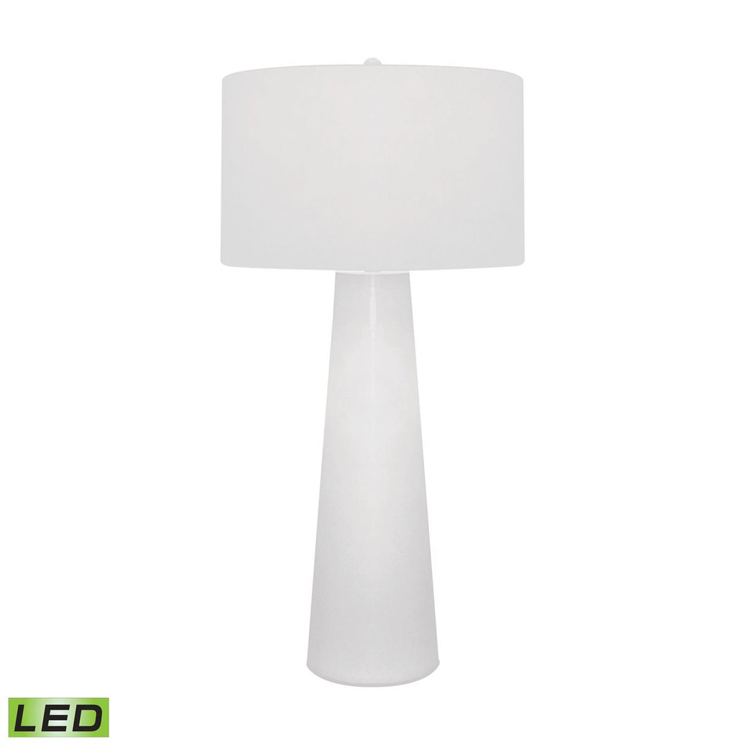 Elk Lighting 203-LED  Obelisk Lamp White