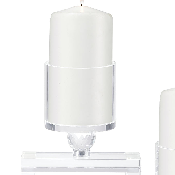 Elk Lighting 2225-018/S2 Modern Cubic Home Decor Clear