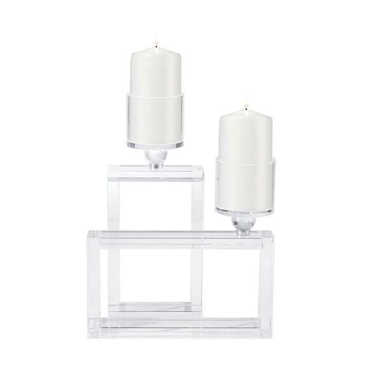 Elk Lighting 2225-018/S2 Modern Cubic Home Decor Clear