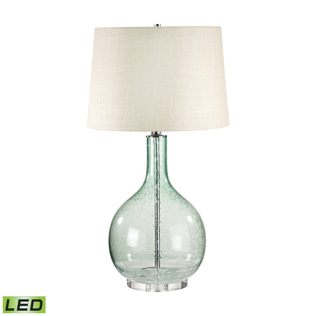 Elk Lighting 230G-LED  Glass Lamp Green