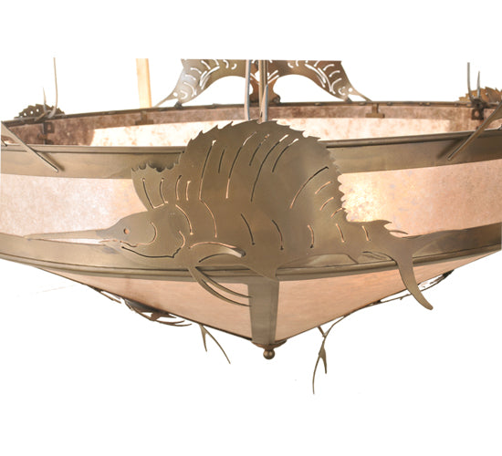 Meyda Tiffany Catch Of The Day 99648 Chandelier Light - Antique Copper