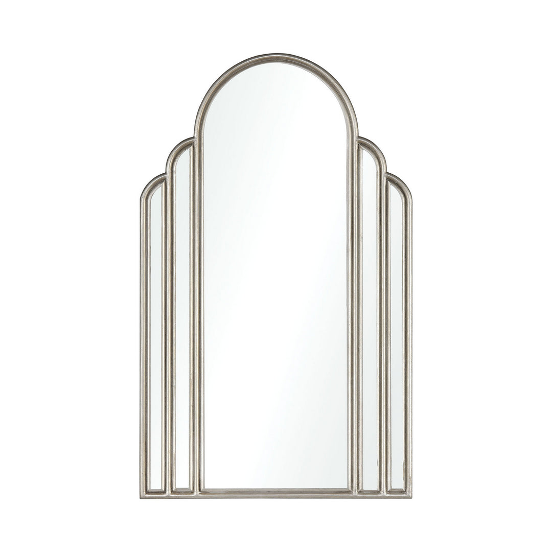Elk Lighting 326-8751  Chrysler Mirror Antique Silver