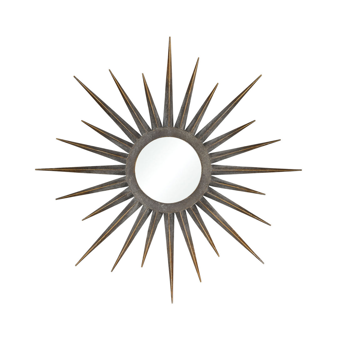 Elk Lighting 326-8755  Newtown Star Mirror Antique Gold