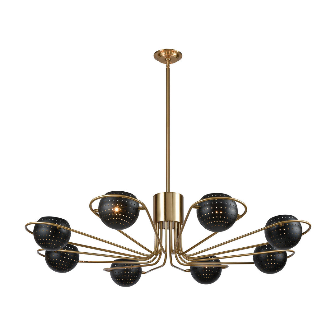 Elk Scarab D3875 Pendant Light - Aged Brass