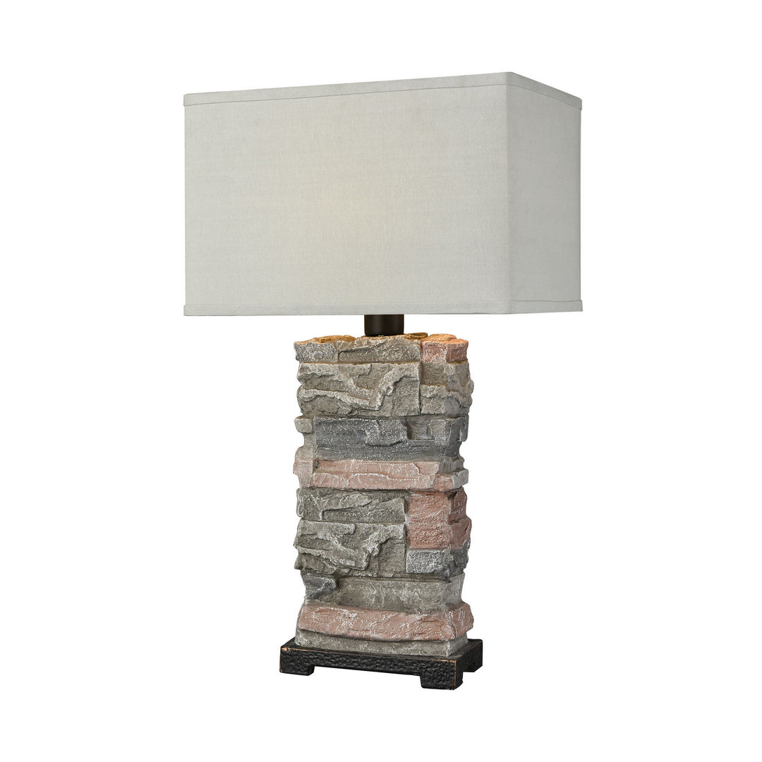 Elk Lighting D3975  Terra Firma Lamp Stone