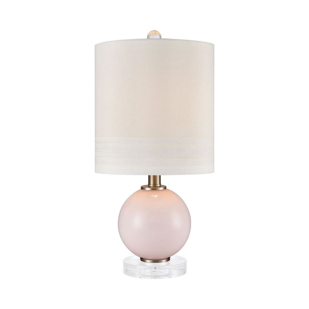 Elk Lighting D4024  Fay Lamp Pink