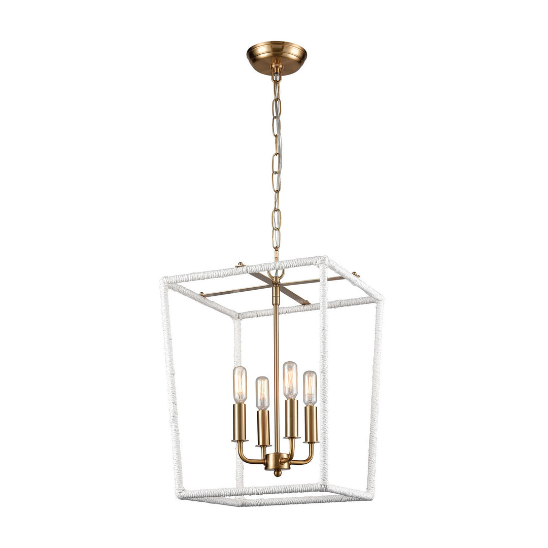 Elk Kingdom D4035 Pendant Light - White
