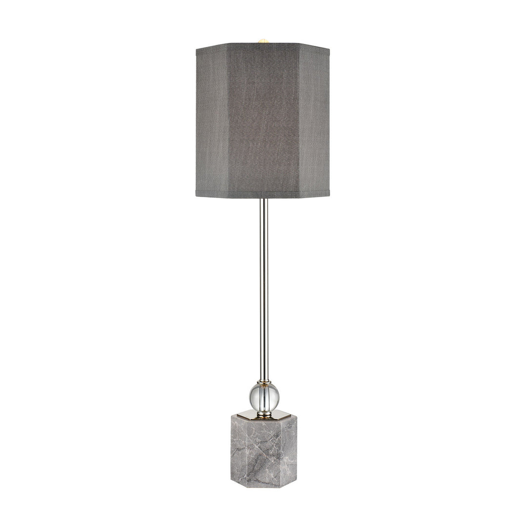 Elk Lighting D4121  Discretion Lamp Polished Nickel
