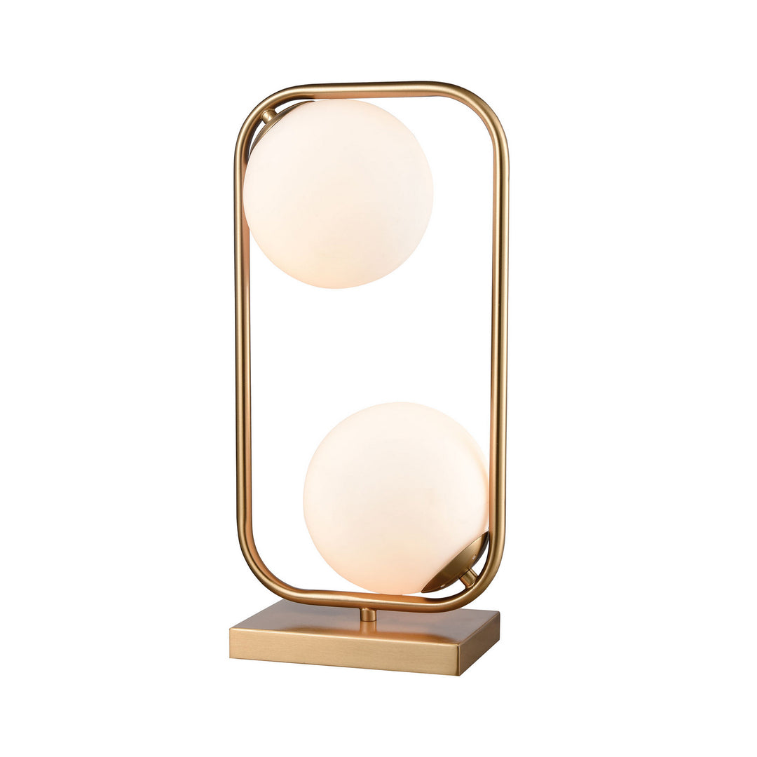 Elk Lighting D4156 Modern Moondance Lamp Aged Brass