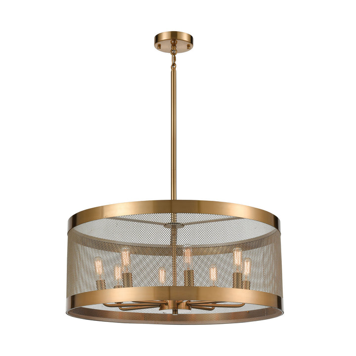 Elk Line in the Sand D4333 Chandelier Light - Satin Brass