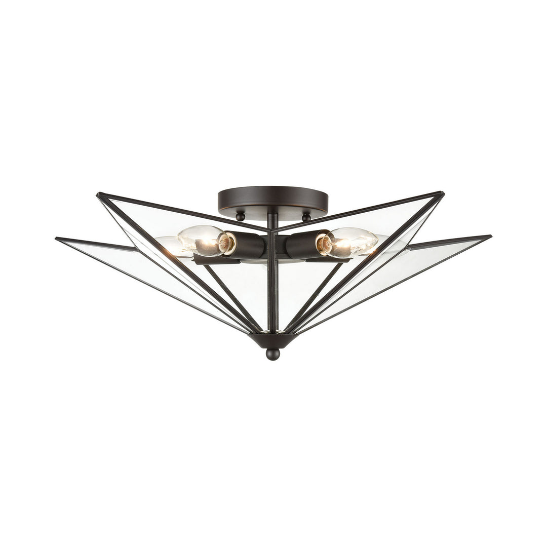 Elk Moravian Star D4386 Ceiling Light - Clear
