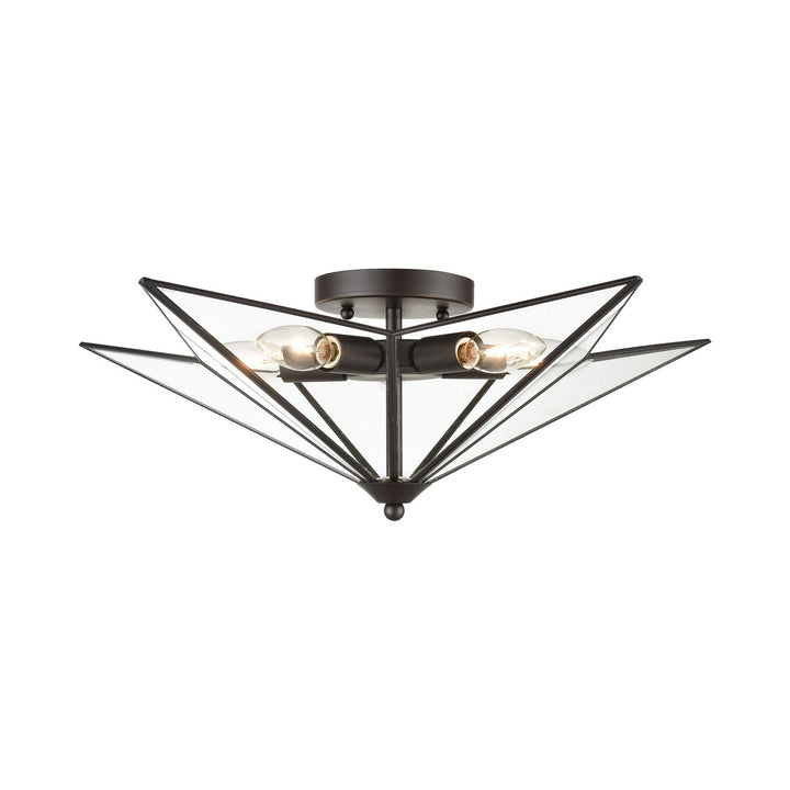 Elk Moravian Star D4386 Ceiling Light - Clear