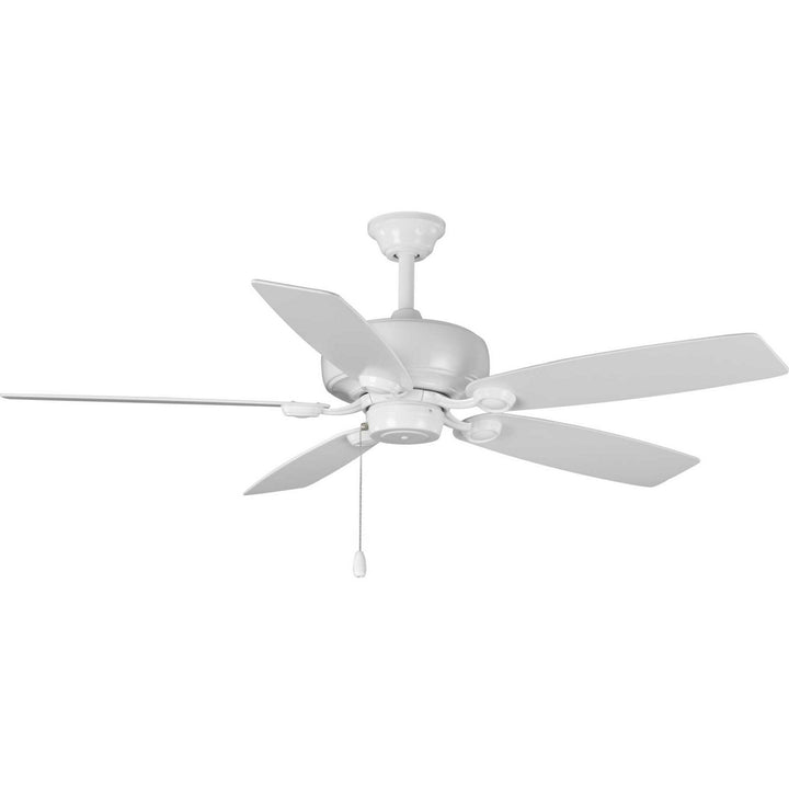 Progress Performance Builder P250016-030 Ceiling Fan - White, White, Driftwood/