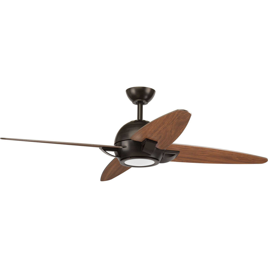 Progress Soar P2542-2030K Ceiling Fan - Antique Bronze, Walnut/