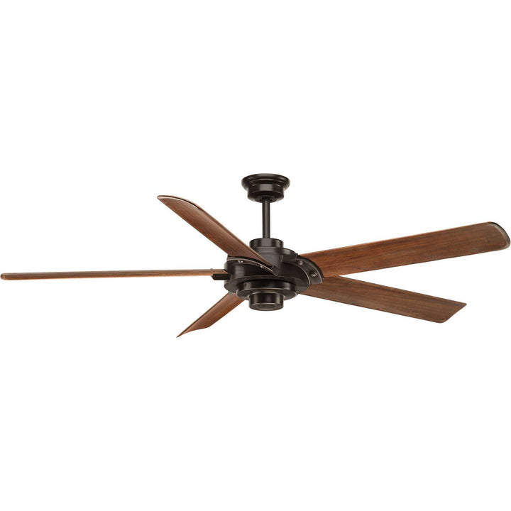 Progress Ellwood P2546-20 Ceiling Fan - Antique Bronze, Walnut/