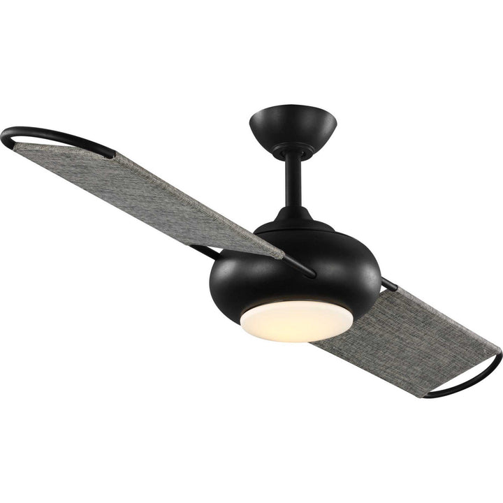 Progress Edisto P2596-8030K Ceiling Fan - Forged Black, Charcoal/