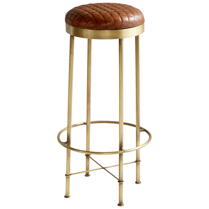 Cyan Design 10076  Stool Furniture Brass