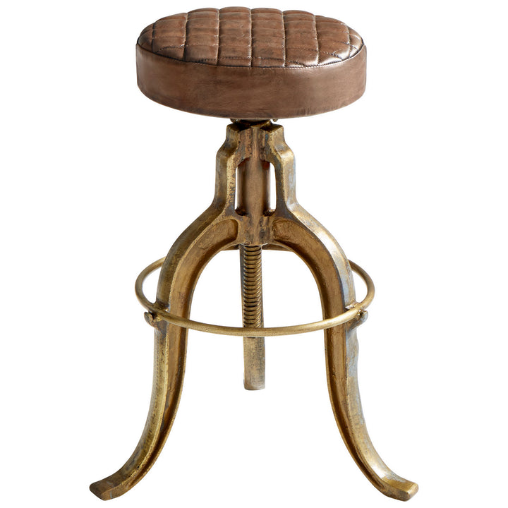 Cyan Design 10077  Stool Furniture Brass