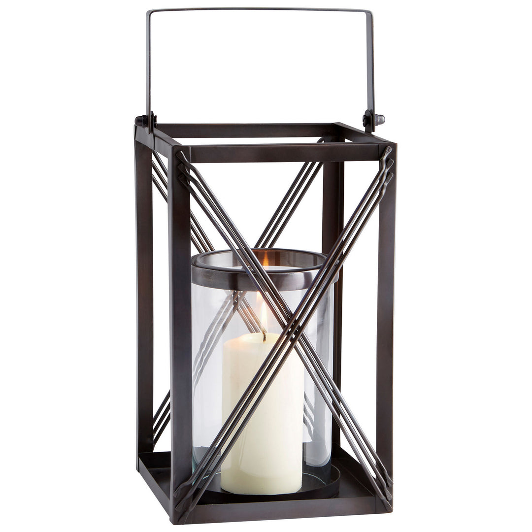 Cyan 10180 Candle Holders - Dark Copper