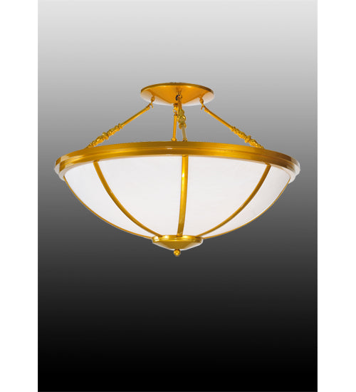 Meyda Tiffany Commerce 99805 Ceiling Light - Polished Brass