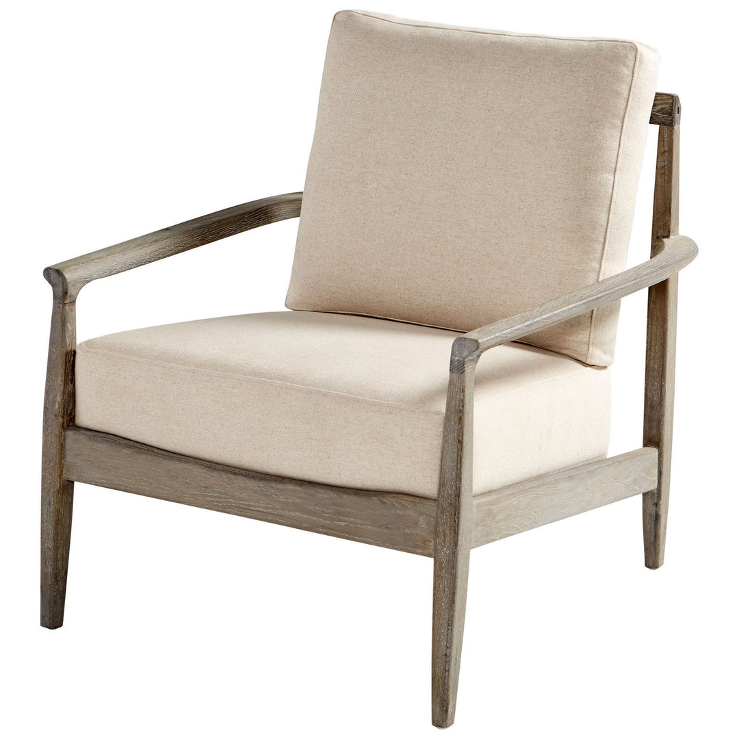Cyan 10229 Seating - Weathered Oak And Tan