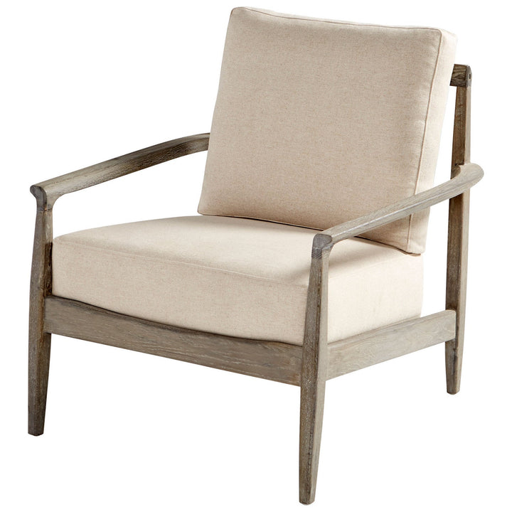 Cyan 10229 Seating - Weathered Oak And Tan