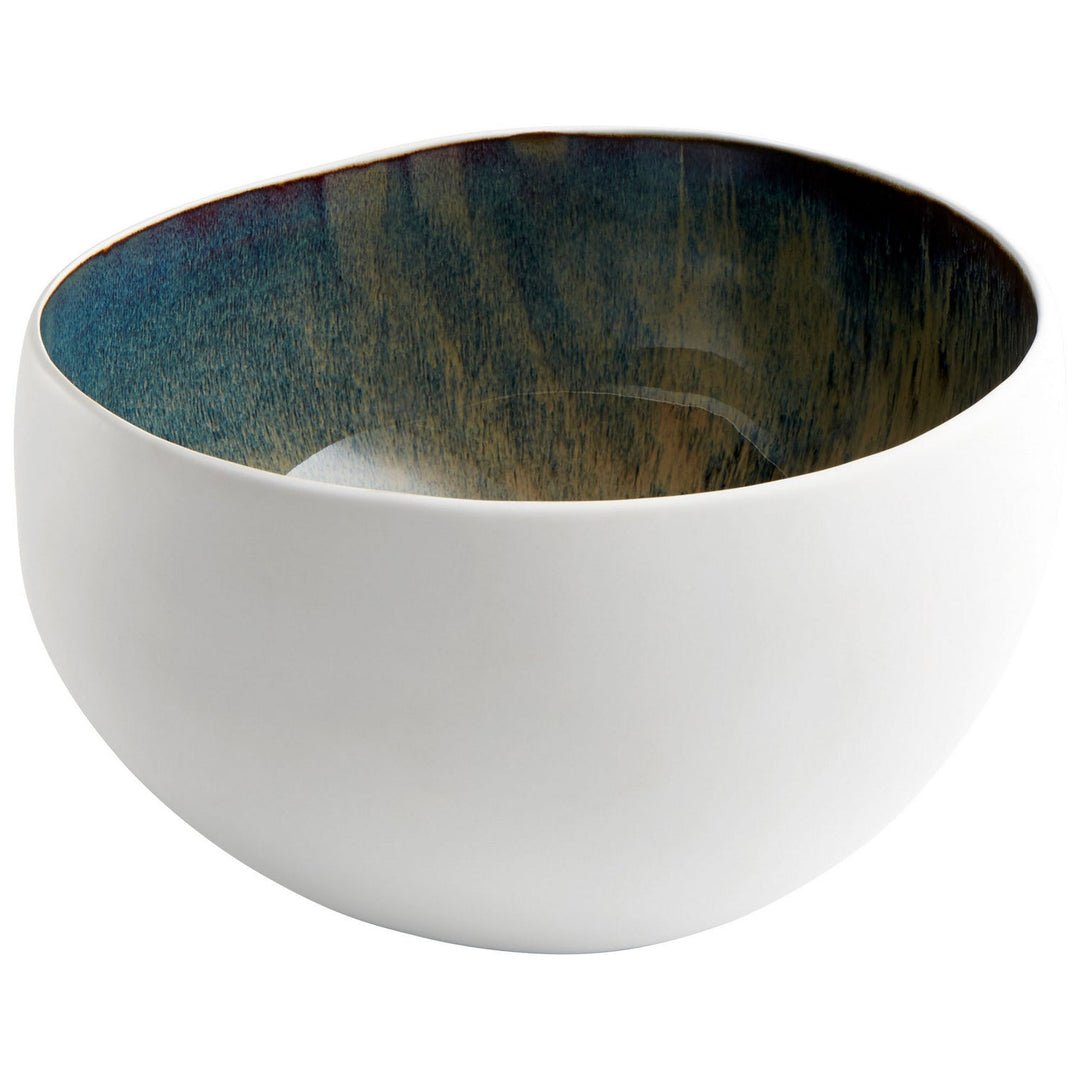 Cyan 10254 Bowls & Plates - White And Oyster