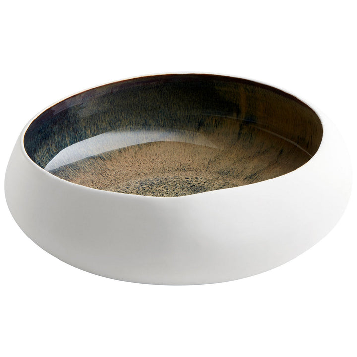 Cyan 10255 Bowls & Plates - White And Oyster