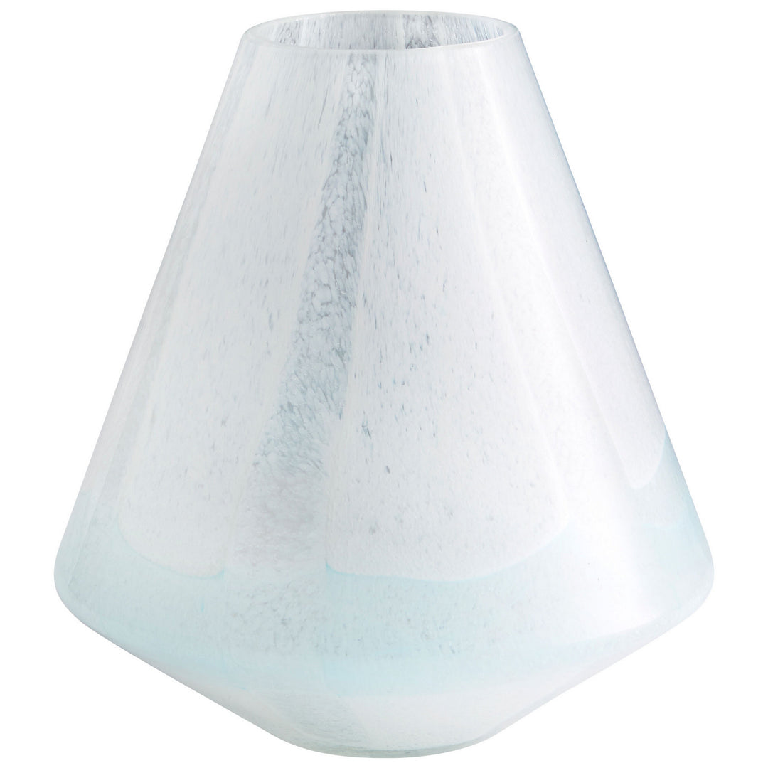 Cyan 10289 Vases & Planters - Sky Blue And White