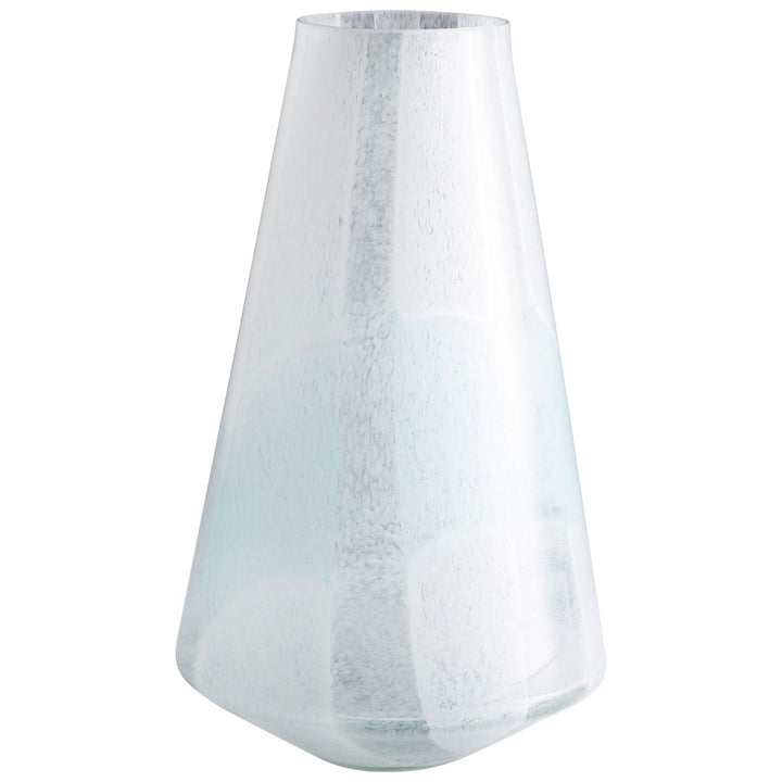 Cyan 10290 Vases & Planters - Sky Blue And White