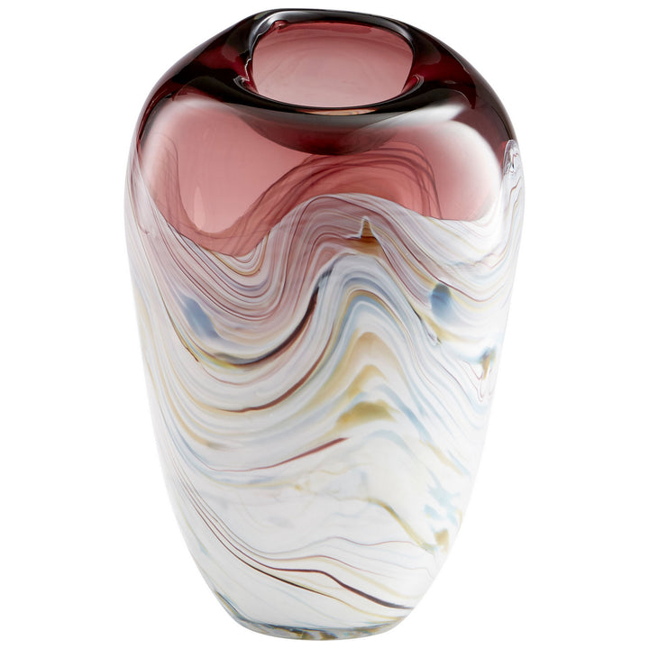 Cyan 10297 Vases & Planters - Purple And White
