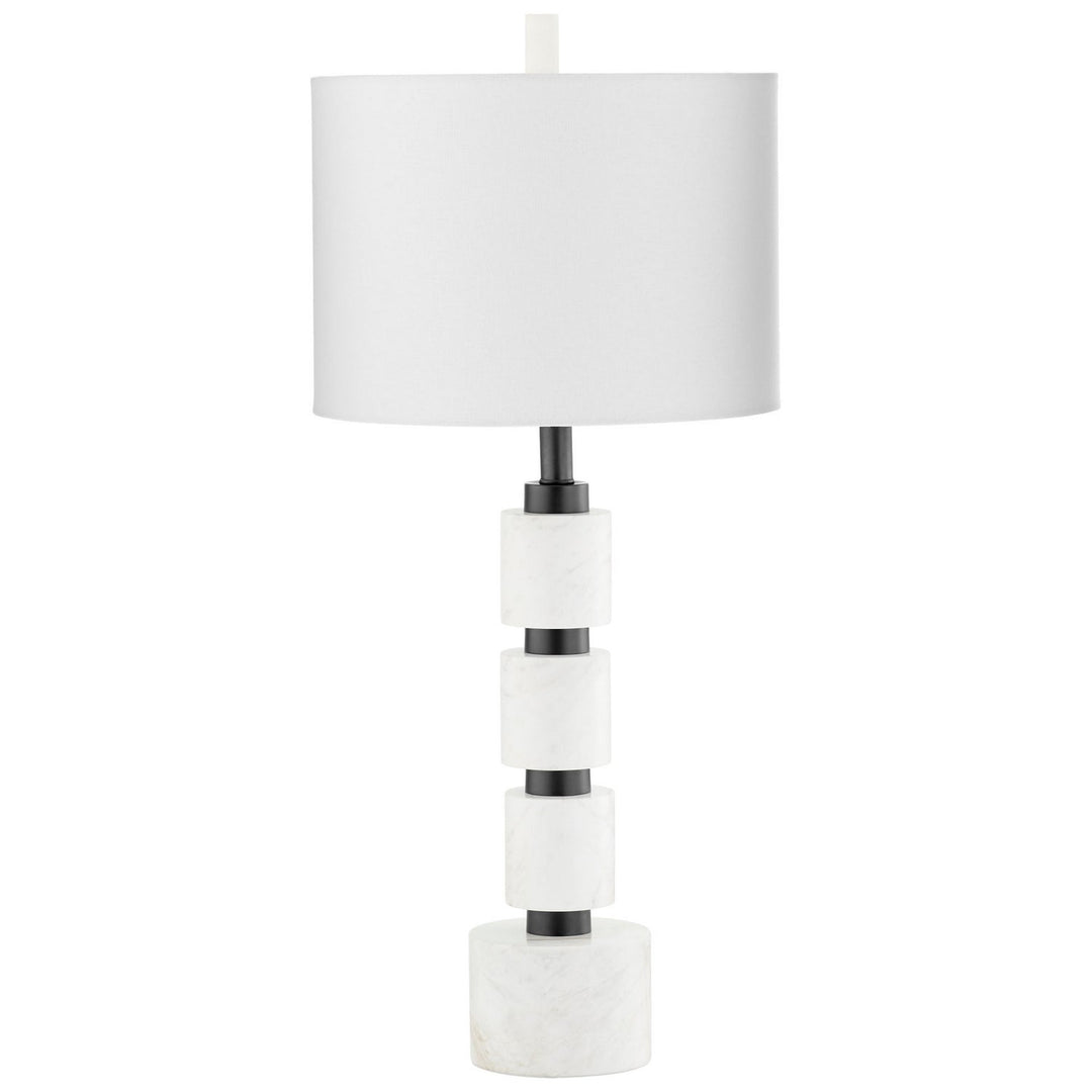 Cyan 10355 Table Lamps - Gunmetal