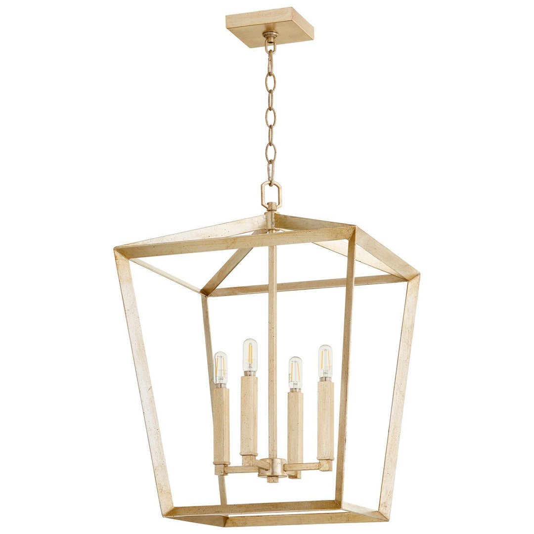 Cyan Design  10379 Pendant Light - Aged Silver Leaf