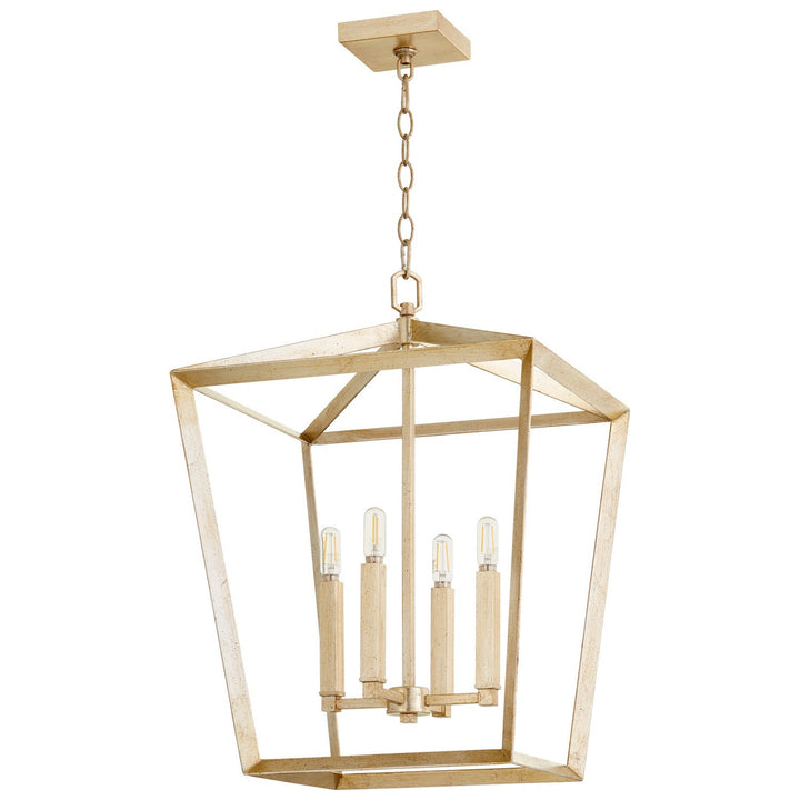 Cyan Design  10379 Pendant Light - Aged Silver Leaf