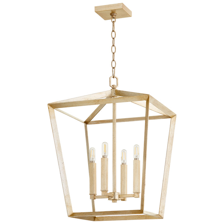 Cyan Design  10379 Pendant Light - Aged Silver Leaf