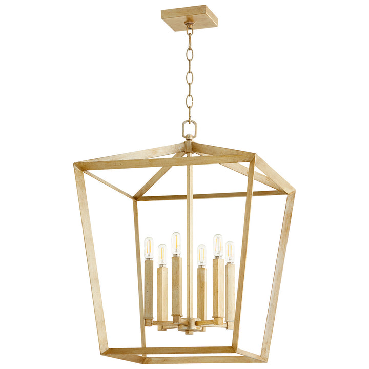 Cyan Design  10380 Pendant Light - Aged Silver Leaf