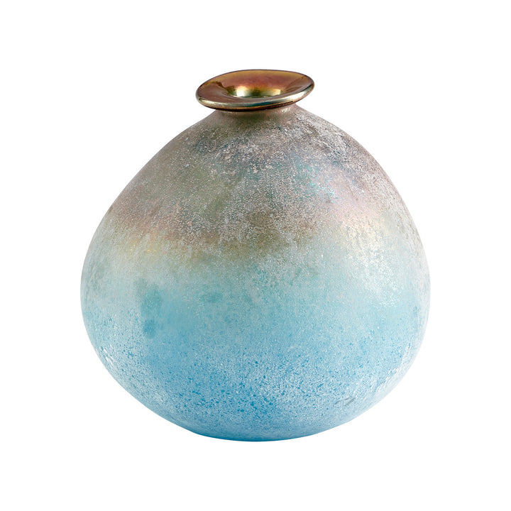Cyan 10436 Vases & Planters - Turquoise And Scavo