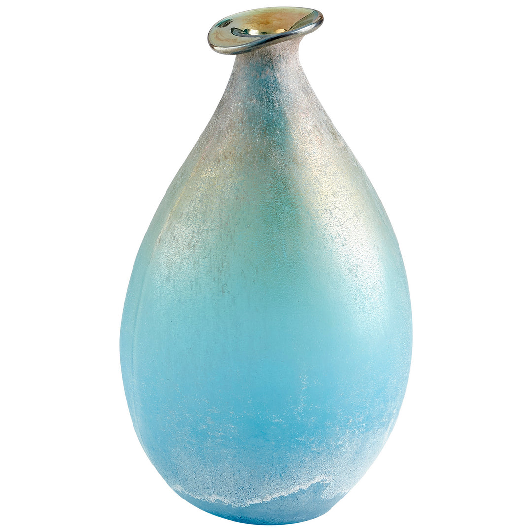 Cyan 10437 Vases & Planters - Turquoise And Scavo