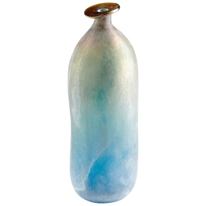 Cyan 10438 Vases & Planters - Turquoise And Scavo