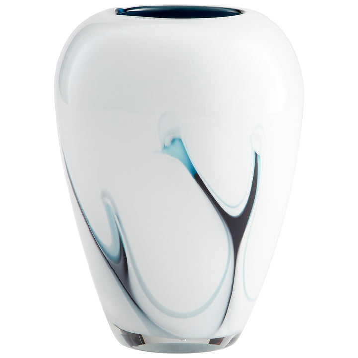 Cyan 10444 Vases & Planters - Blue And White