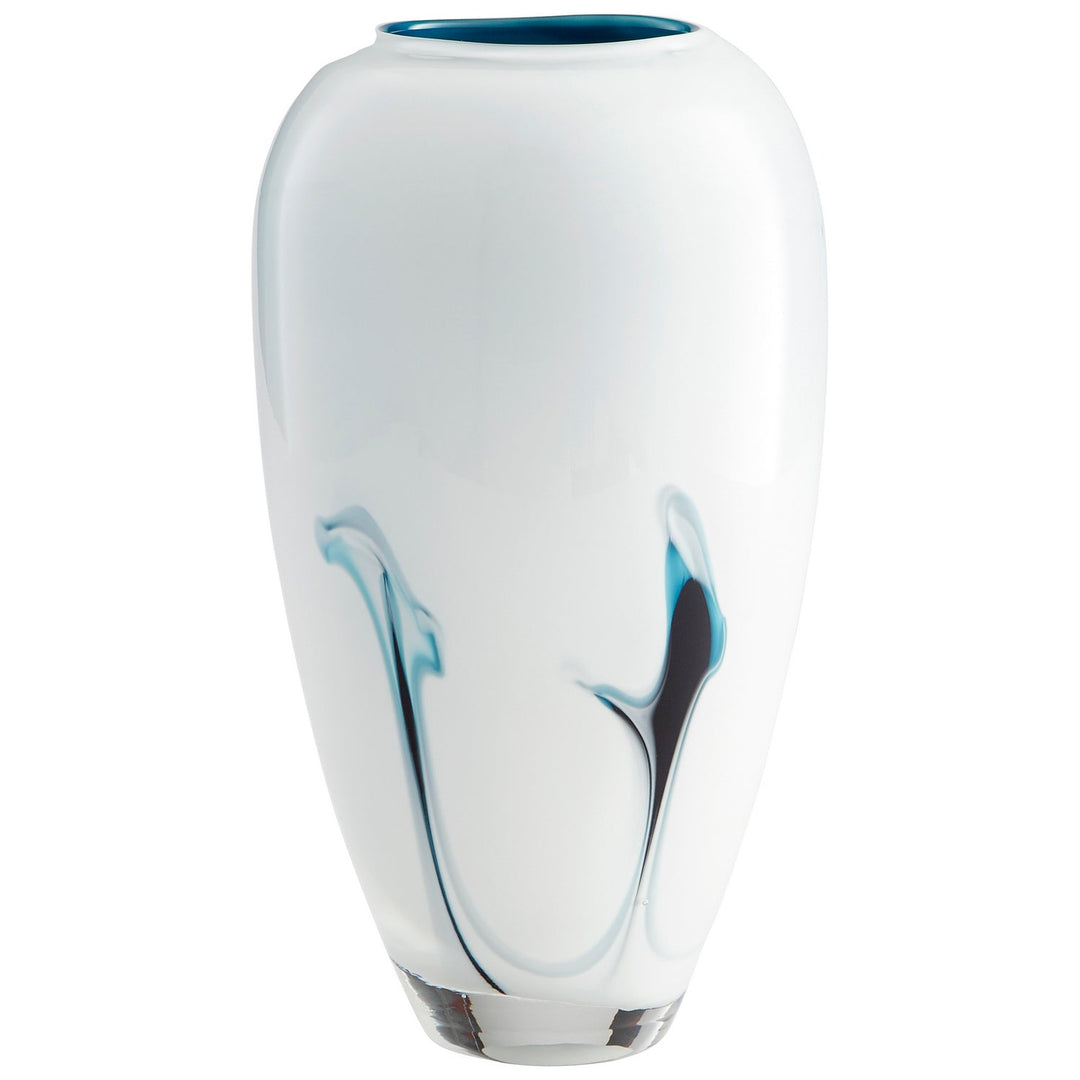 Cyan 10445 Vases & Planters - Blue And White