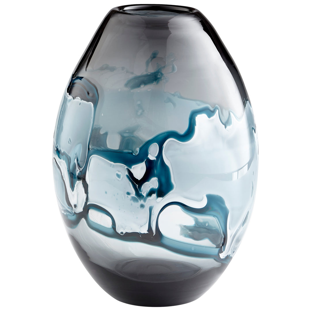 Cyan 10463 Vases & Planters - Blue And White